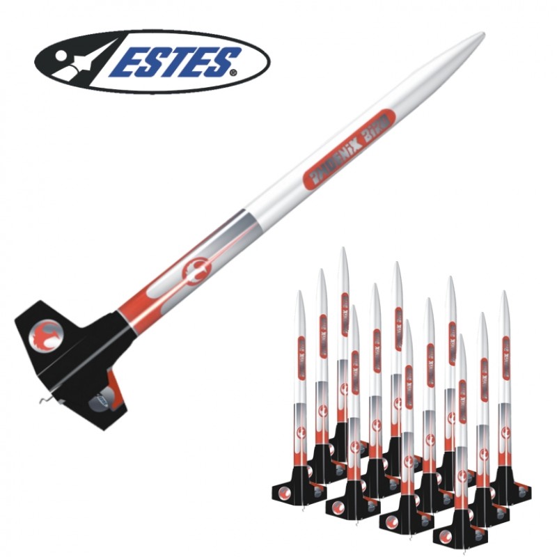 Estes Phoenix Bird Rocket 12PK Estes Phoenix Bird AC Supply
